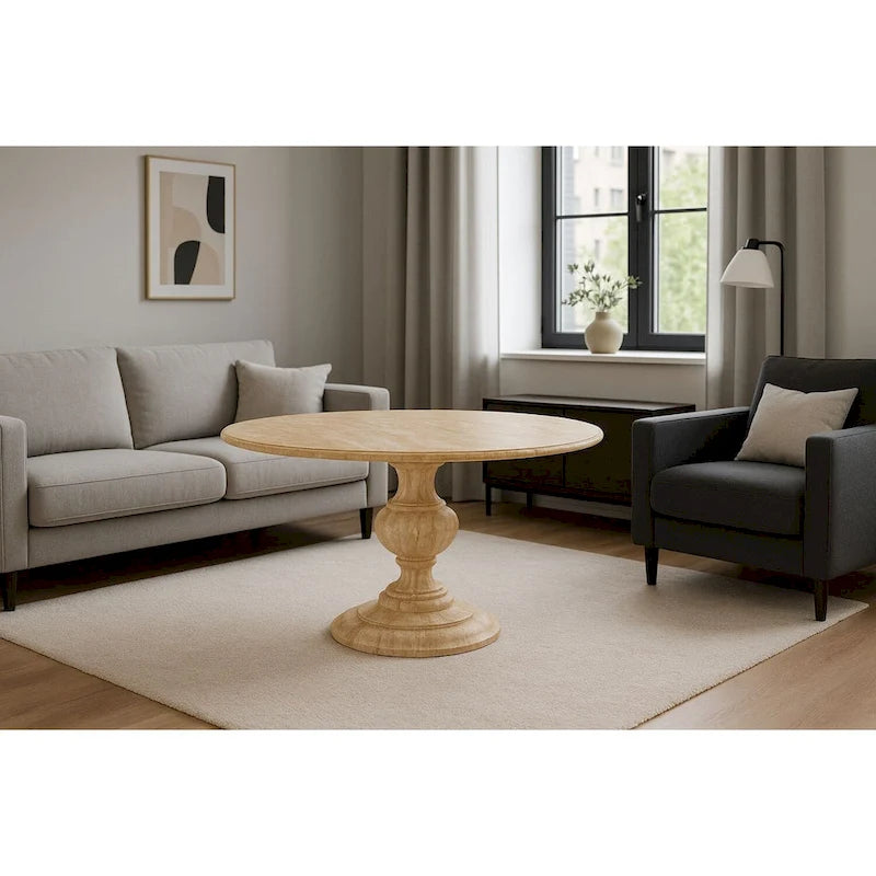 Solidwood Modern 48Inch round dining table