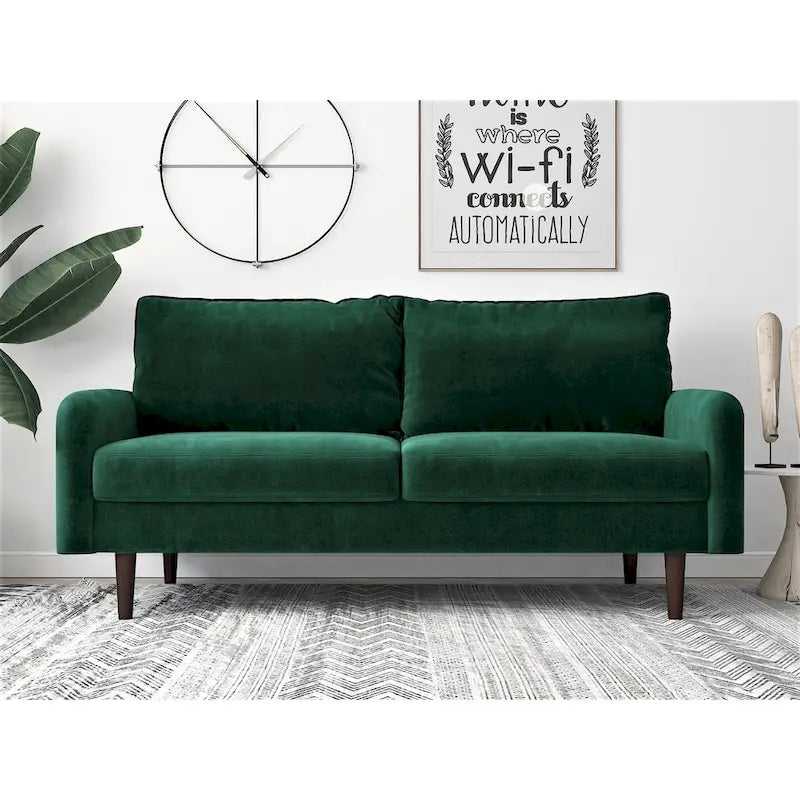 Velvet Eruopean Style 2-Seat Sofa