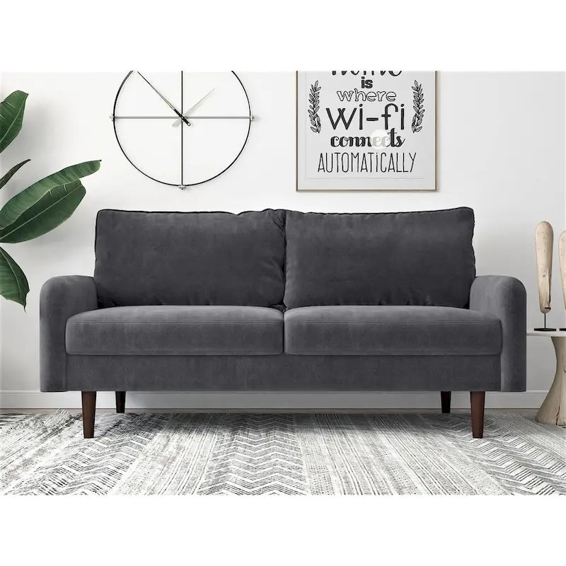 Velvet Eruopean Style 2-Seat Sofa