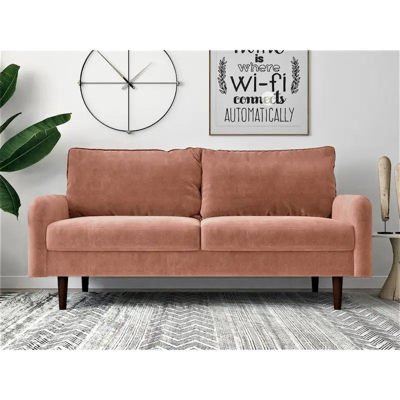 Velvet Eruopean Style 2-Seat Sofa
