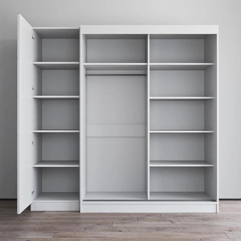 2D-EX Wardrobe with 1 Mirror