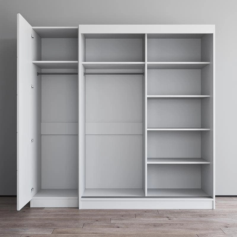 2D-EX Wardrobe with 1 Mirror