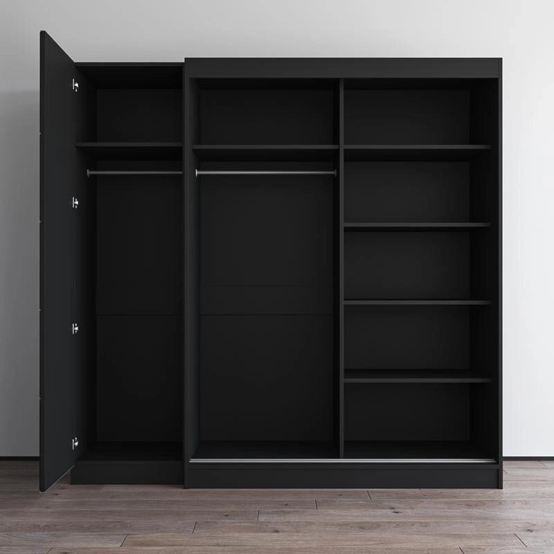 2D-EX Wardrobe with 1 Mirror