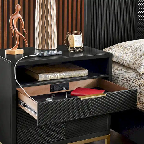Elea 26 Tall 2 - Drawer Nightstand by iNSPIRE Q Bold