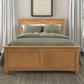 Homestyles Oak Park Brown Wood Queen Bed