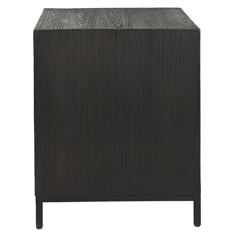 Geometric Cabinet / End Table - 22W x 26H x 20D