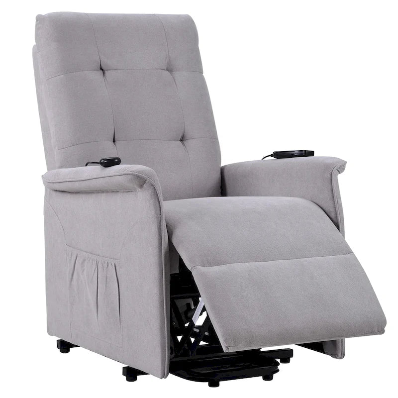 . Power Lift Chair for Elderly with Adjustable Massage Function Recliner Chair for Living Room