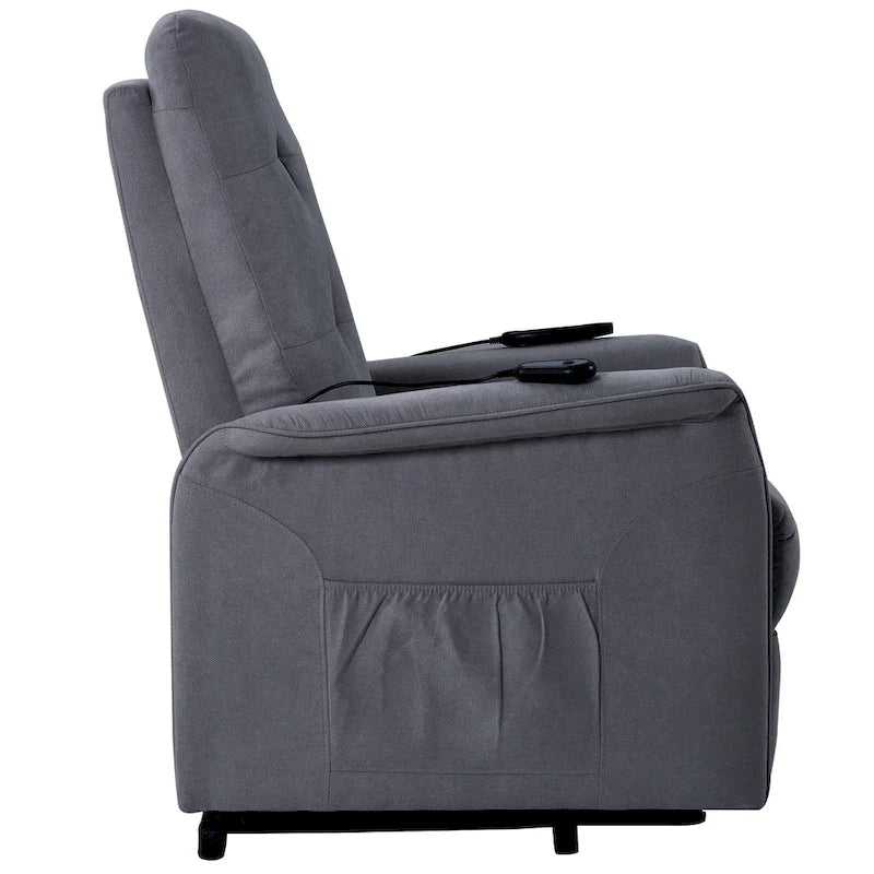 . Power Lift Chair for Elderly with Adjustable Massage Function Recliner Chair for Living Room