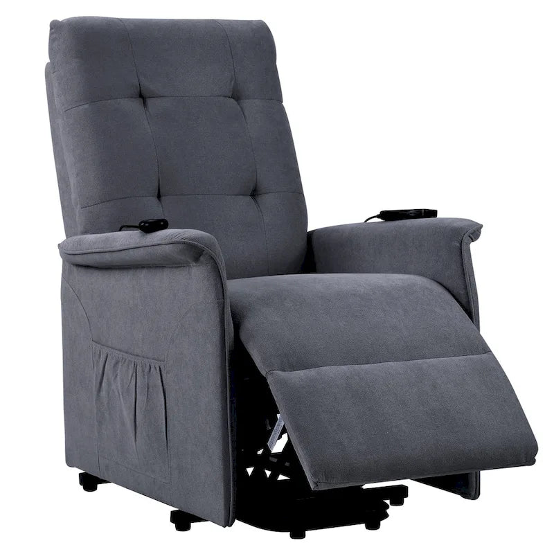 . Power Lift Chair for Elderly with Adjustable Massage Function Recliner Chair for Living Room