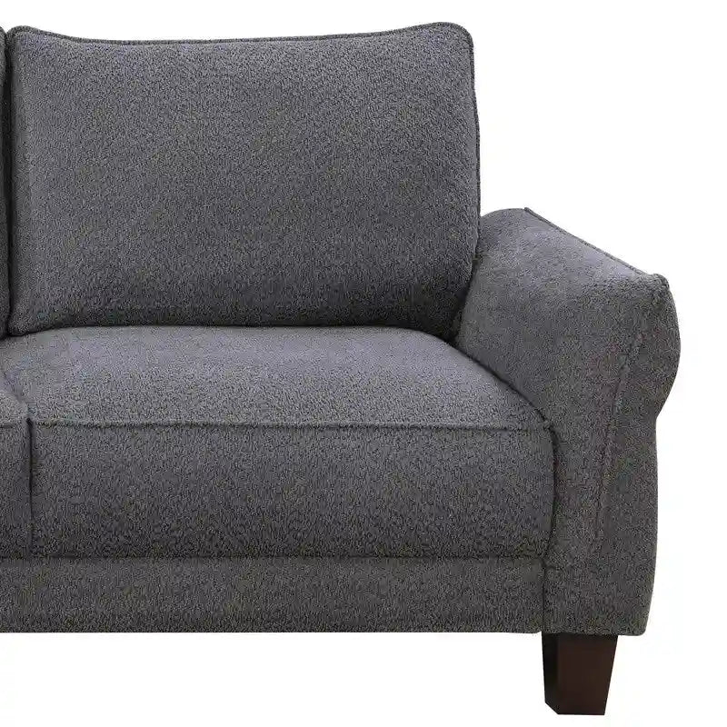 96 Wide Sectional Sofa with Left-Facing Chaise